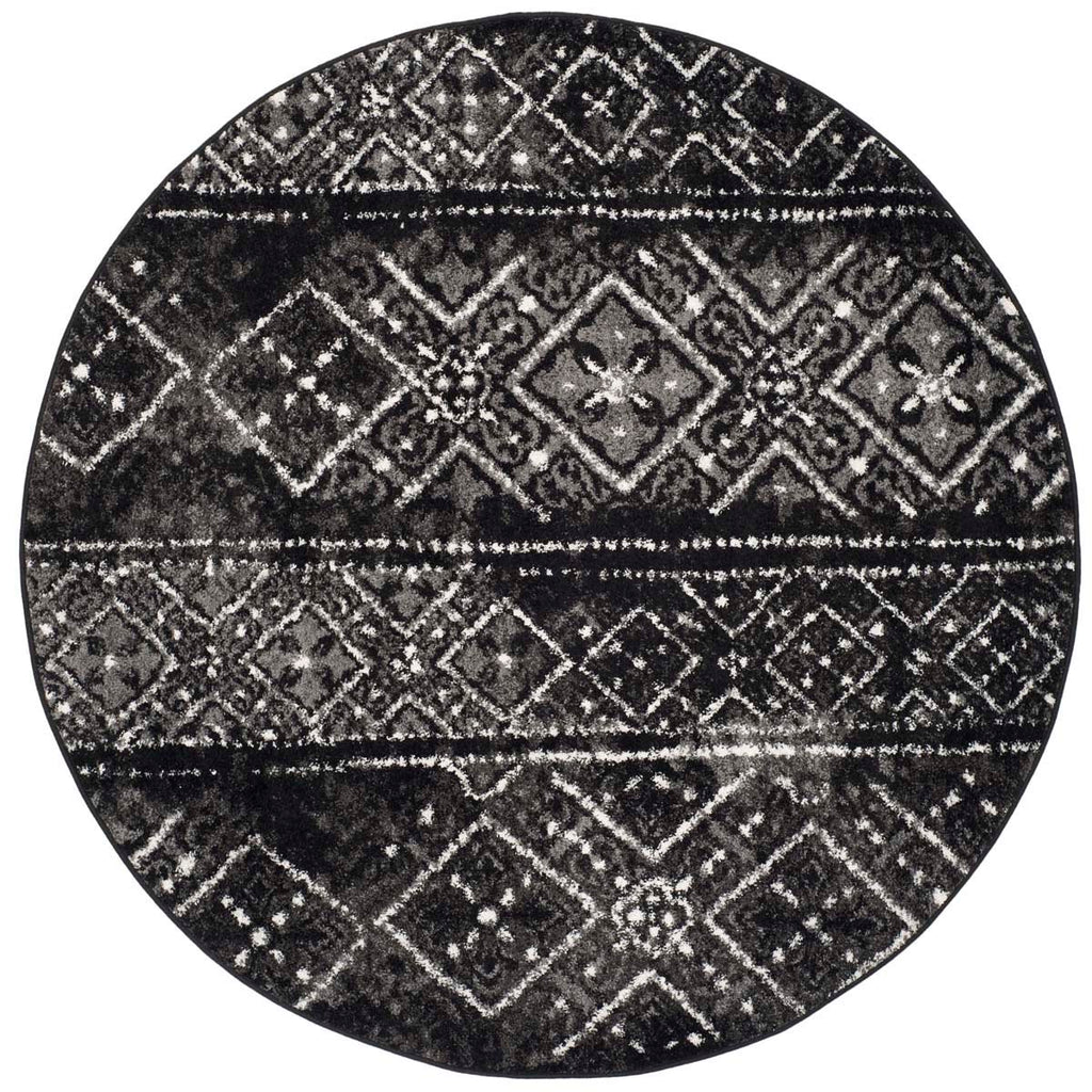 Safavieh Adirondack Rug Collection ADR111C - Black / Silver