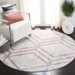 Safavieh Adirondack Rug Collection ADR253C - Ivory / Plum