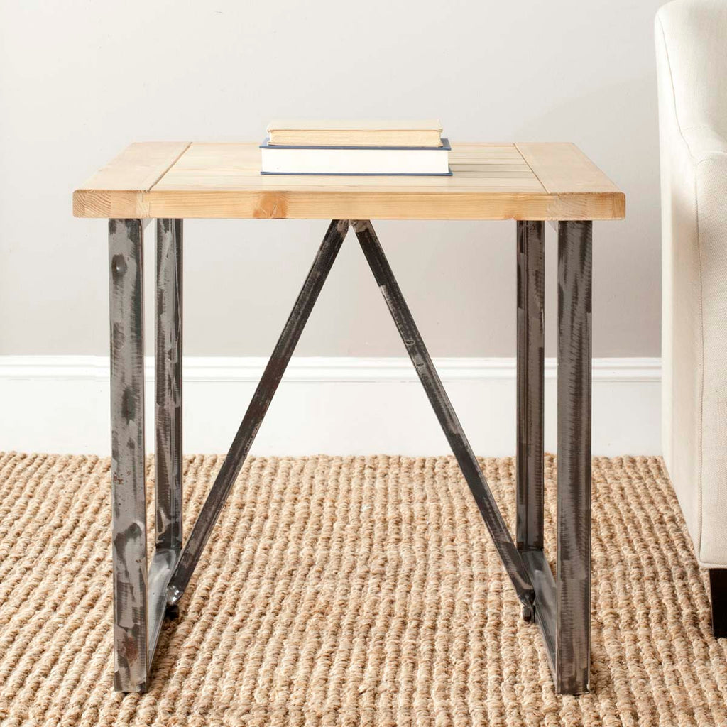 Safavieh Chase Wood Top End Table - Natural