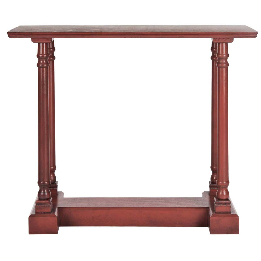 Safavieh Regan Console Table - Red