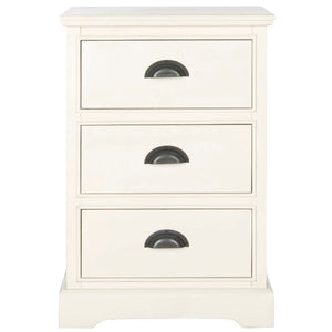 Griffin 3 Drawer Side Table | Safavieh - AMH5717