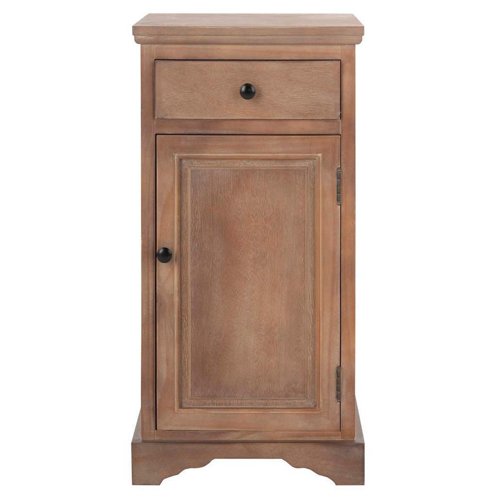 Safavieh Jett Storage Cabinet - Washed Natural Pine