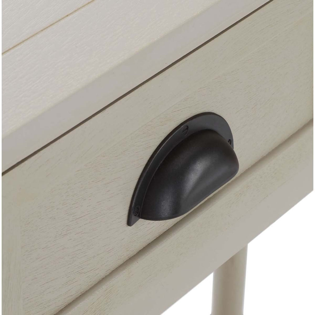 Safavieh Christa Console Table With Storage - Vintage Grey