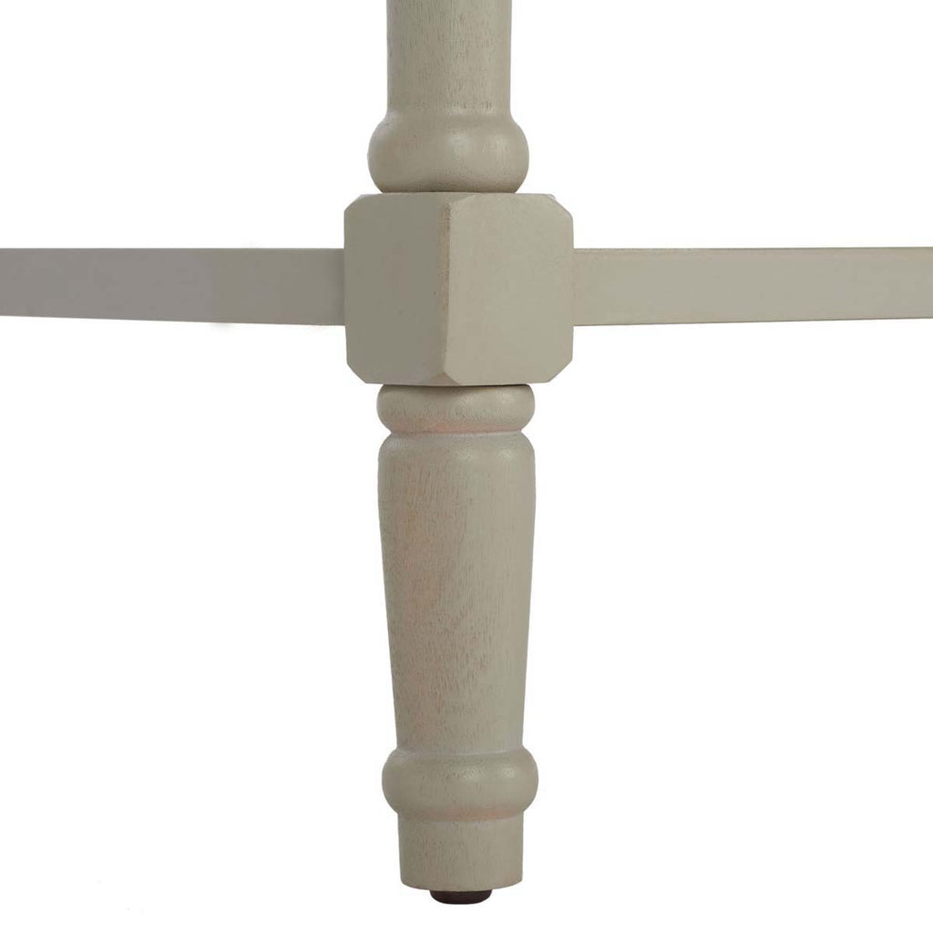 Safavieh Christa Console Table With Storage - Vintage Grey