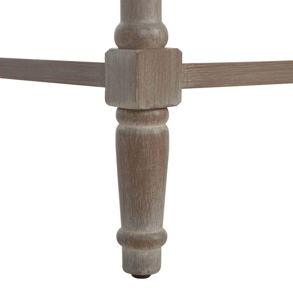 Safavieh Christa Console Table With Storage - Vintage White