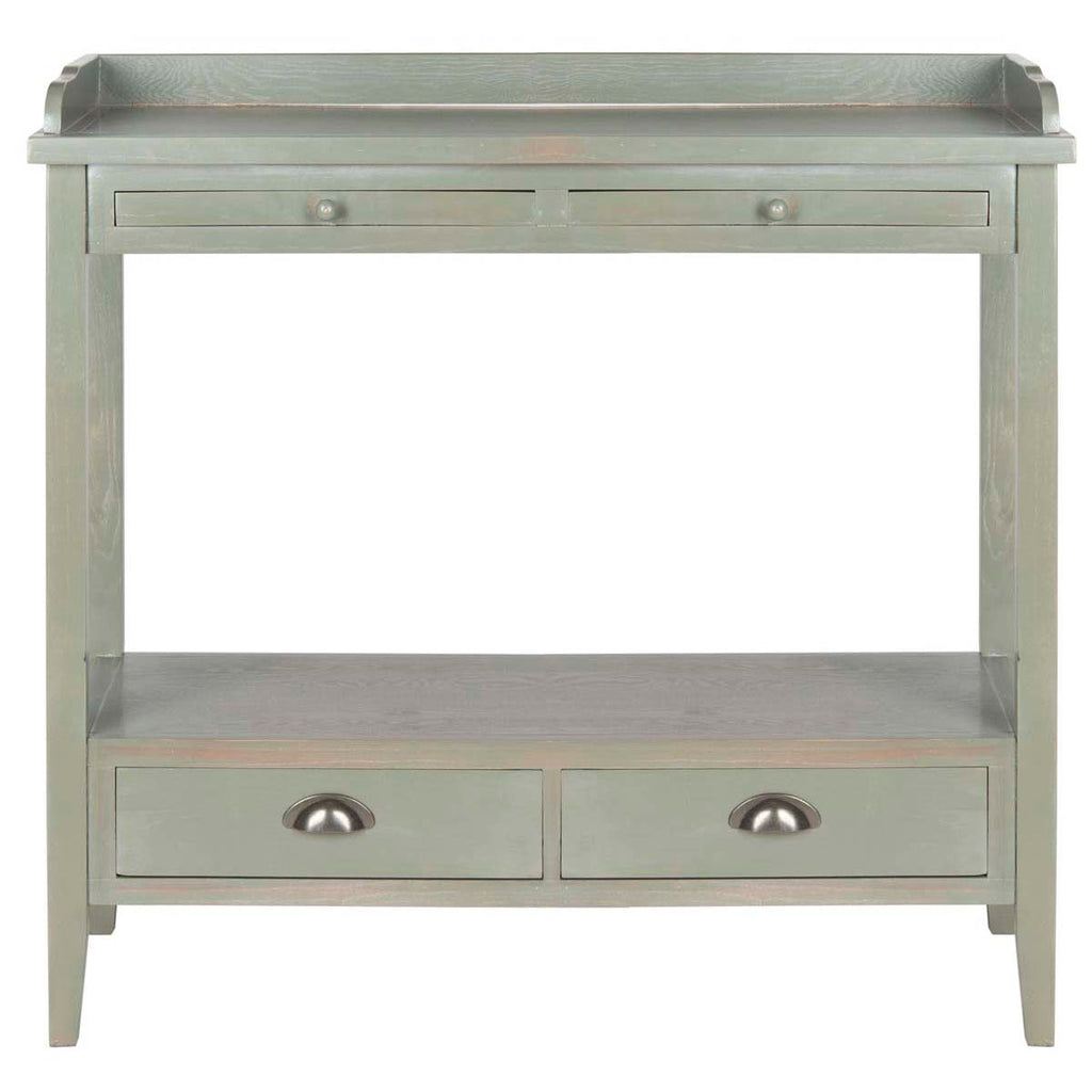 Safavieh Peter Console With Storage Drawers - Ash Grey