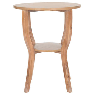 Rhodes Round Pedestal Accent Table | Safavieh - AMH6617