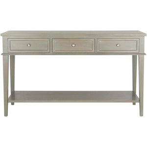 Safavieh Manelin Console With Storage Drawers - Ash Grey