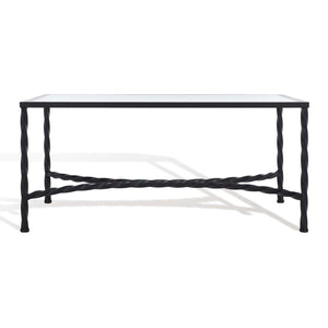 Safavieh Couture Matilda Coffee Table - Black - Black