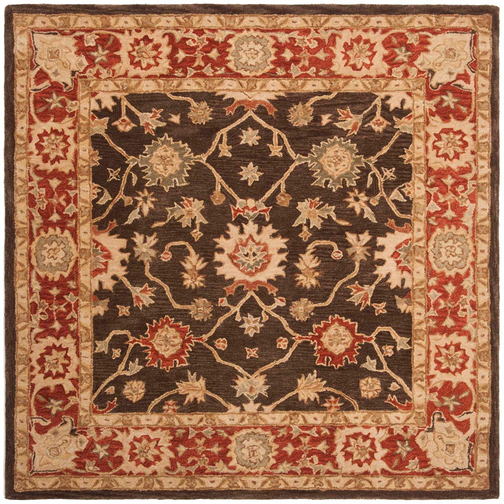 Safavieh Anatolia Rug Collection AN554A - Olive / Rust