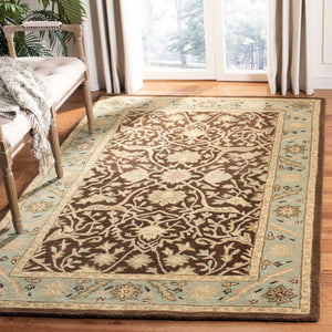 Safavieh Antiquity Rug Collection AT14F - Brown / Green