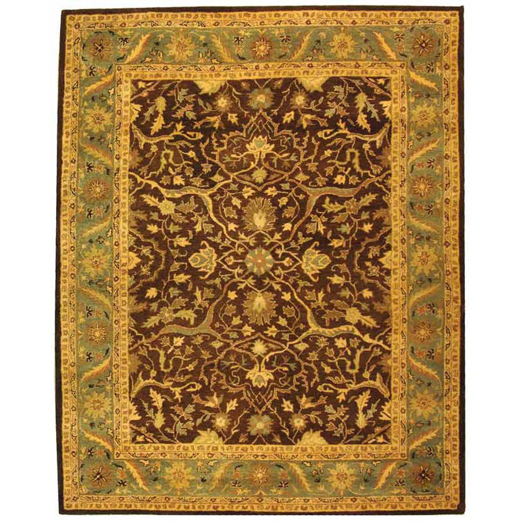 Safavieh Antiquity Rug Collection AT14F - Brown / Green