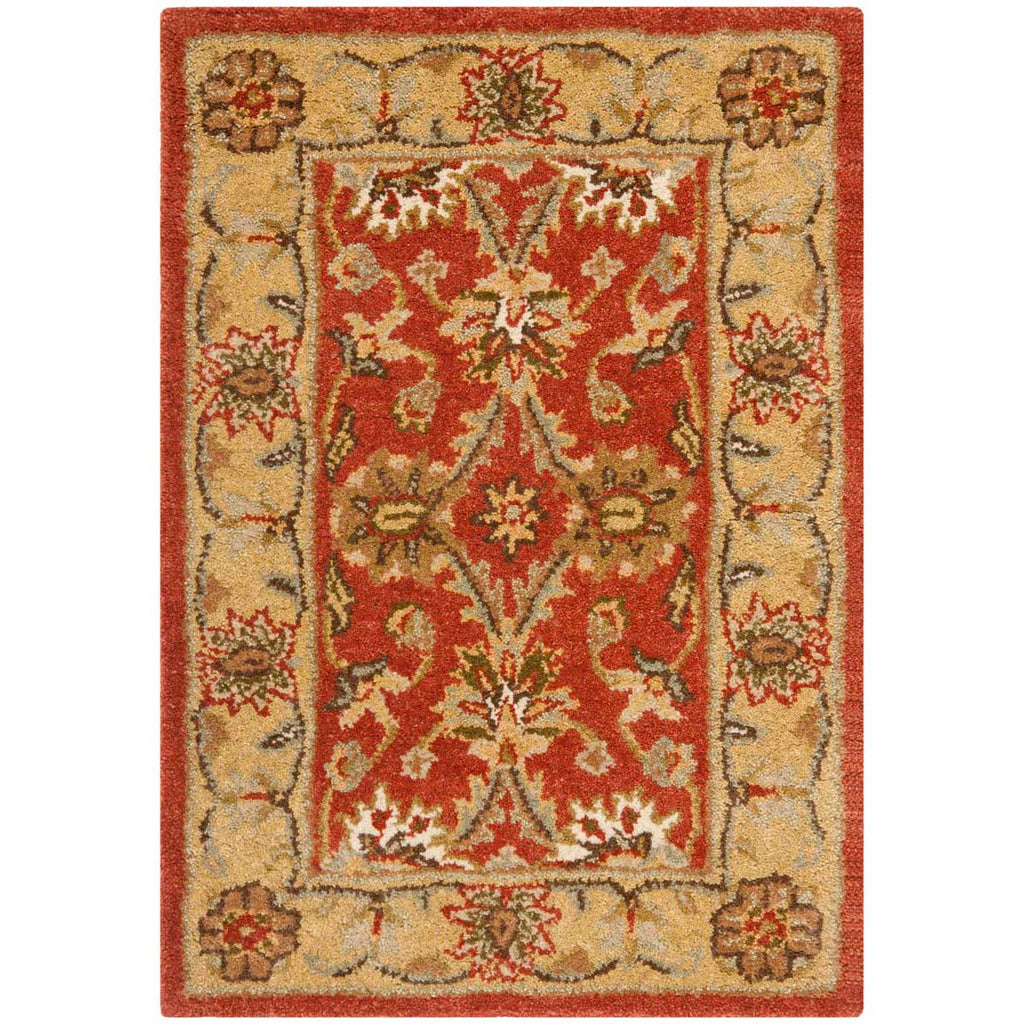 Safavieh Antiquity Rug Collection AT249C - Rust / Gold
