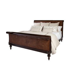 Denison Sleigh US King Bed | Theodore Alexander - AXH83001.C105