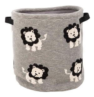 Safavieh Leo Storage Basket - Dark Grey