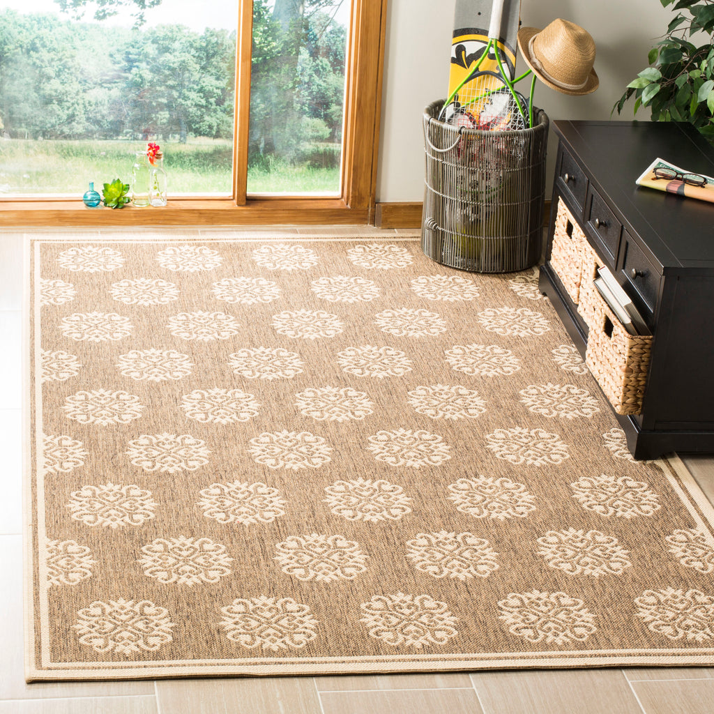 Safavieh Beach House Rug Collection BHS181B - Beige / Cream