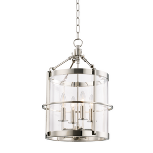 Hudson Valley Lighting 4 Light Small Pendant - Polished Nickel