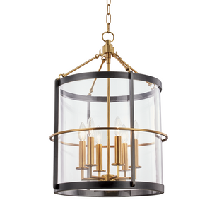 Hudson Valley Lighting 6 Light Large Pendant - Aged Old Bronze