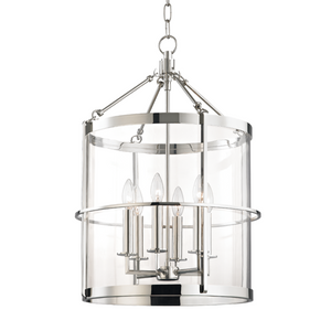 Hudson Valley Lighting 6 Light Large Pendant - Polished Nickel