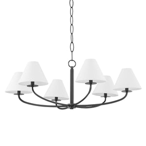 Hudson Valley Lighting 6 Light Chandelier - Old Bronze