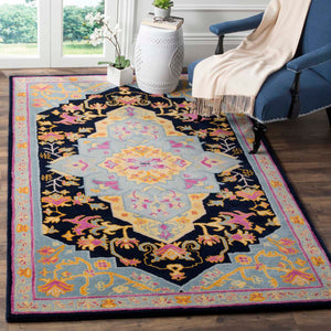 Safavieh Bellagio Rug Collection BLG506C - Navy Blue / Multi