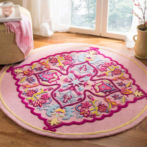 Safavieh Bellagio Rug Collection BLG605A - Pink / Multi