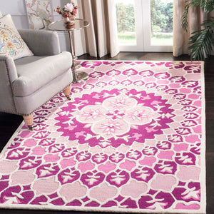 Safavieh Bellagio Rug Collection BLG610A - Pink / Ivory
