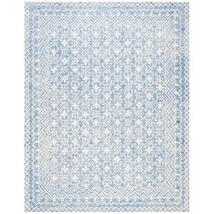 Safavieh Blossom Rug Collection BLM114M - Blue / Ivory