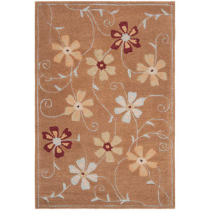 Safavieh Blossom Rug Collection BLM784B - Camel / Multi