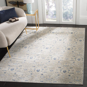 Safavieh Brentwood Rug Collection BNT860G - Light Grey / Blue