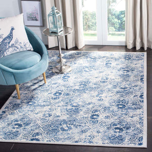 Safavieh Brentwood Rug Collection BNT862D - Cream / Blue