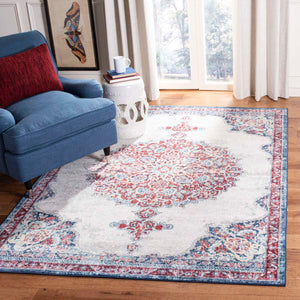 Safavieh Brentwood Rug Collection BNT867A - Ivory / Red