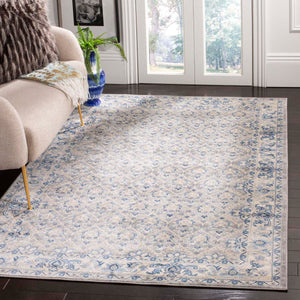Safavieh Brentwood Rug Collection BNT869G - Light Grey / Blue