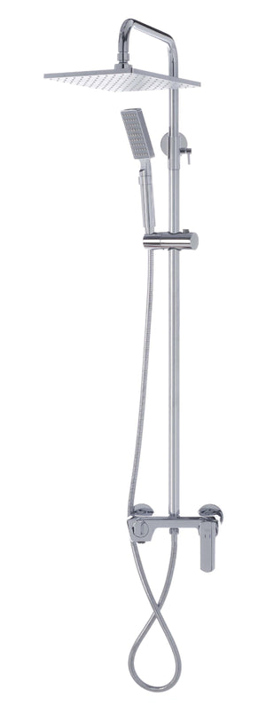 Safavieh Cheria Bathroom Shower Combination - Chrome