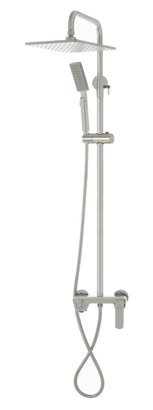 Safavieh Cheria Bathroom Shower Combination - Nickel