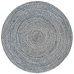 Safavieh Braided Rug Collection BRD256C - Ivory / Black