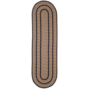 Safavieh Braided Rug Collection BRD401G - Beige / Black