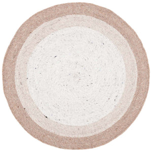 Safavieh Braided Rug Collection BRD903B - Beige / Ivory