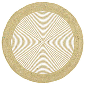 Safavieh Braided Rug Collection BRD904Y - Green / Ivory