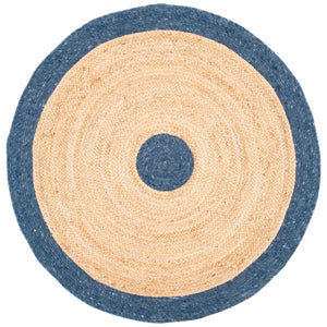 Safavieh Braided Rug Collection BRD910N - Navy / Natural