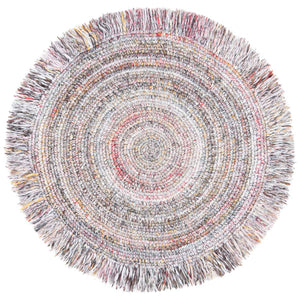 Safavieh Braided Rug Collection BRD950Q - Grey / Red