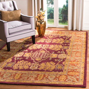 Safavieh Bergama Rug Collection BRG190C - Red / Rust