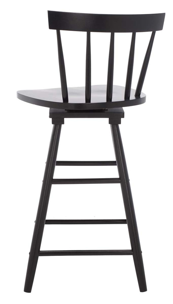 Safavieh Tage Swivel Counter Stool - Black