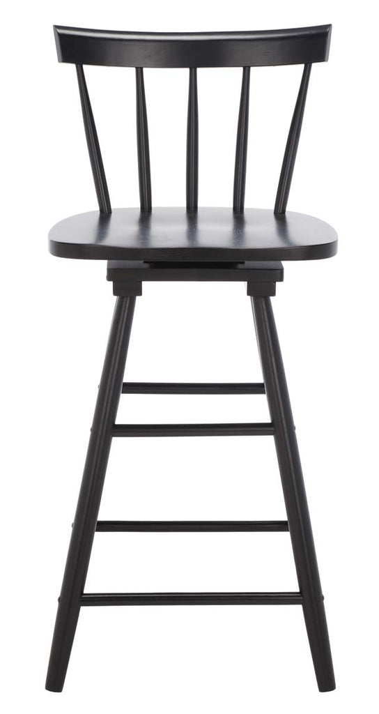 Safavieh Tage Swivel Counter Stool - Black