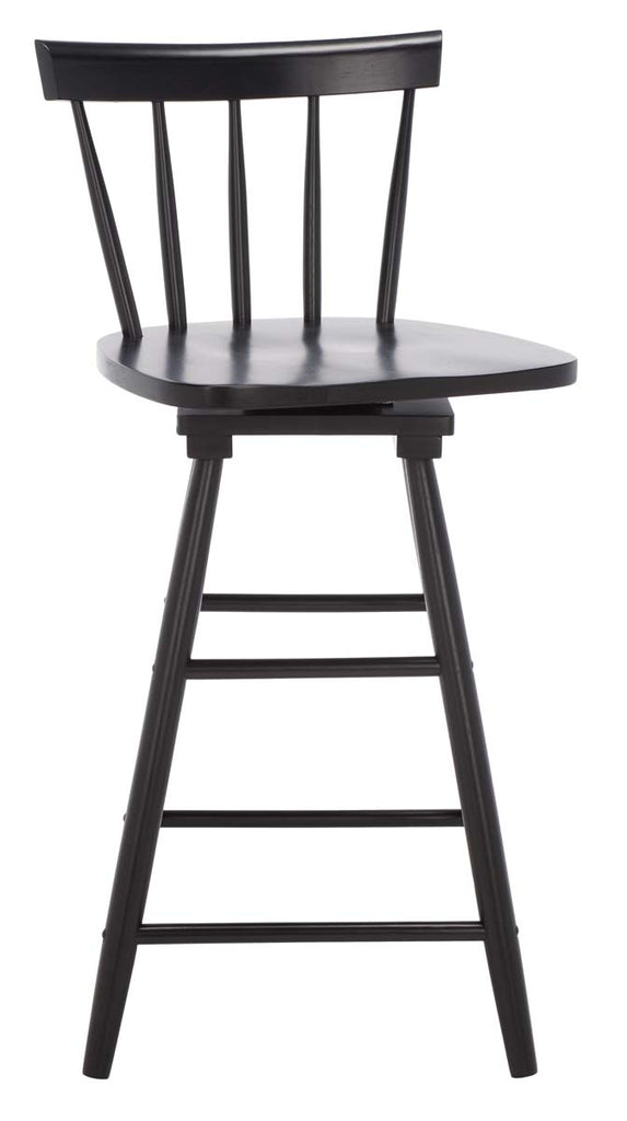Safavieh Tage Swivel Counter Stool - Black