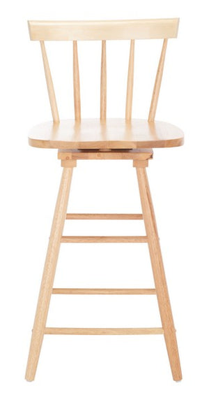 Safavieh Tage Swivel Counter Stool - Natural
