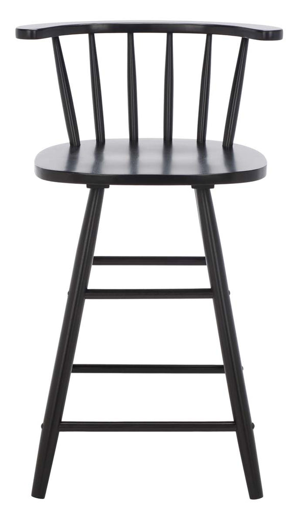 Safavieh Jay Wood Counter Stool - Black