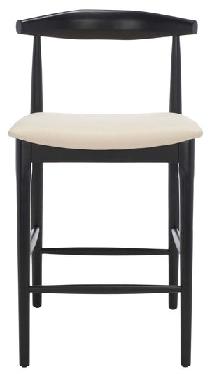 Safavieh Lionel Retro Counter Stool - Black / Cream