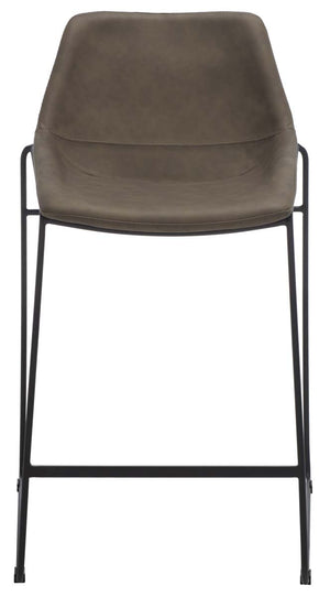 Safavieh Alexis Mid Century Counter Stool - Ash/Black Legs