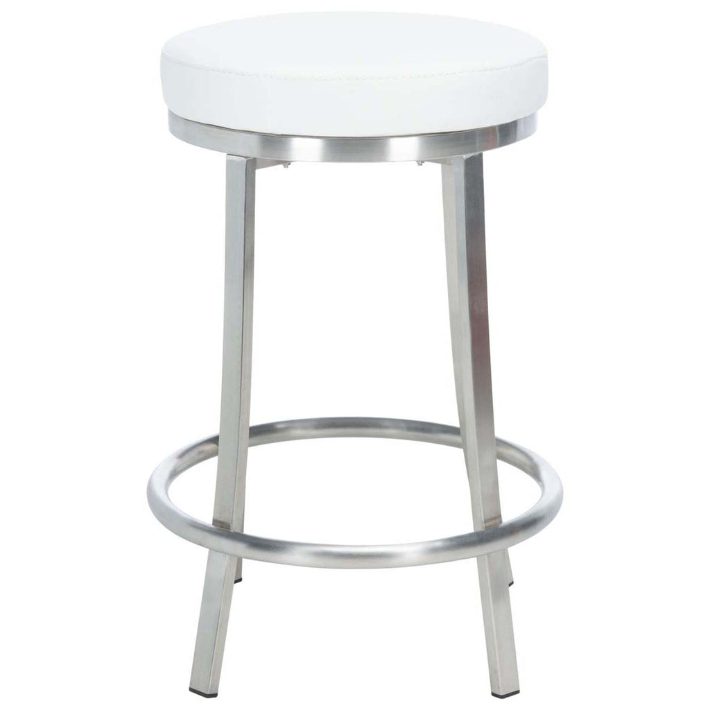 Safavieh Obito Swivel Counter Stool - White